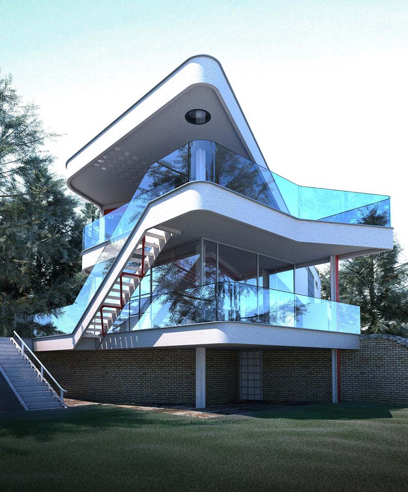 Балконы клубного дома